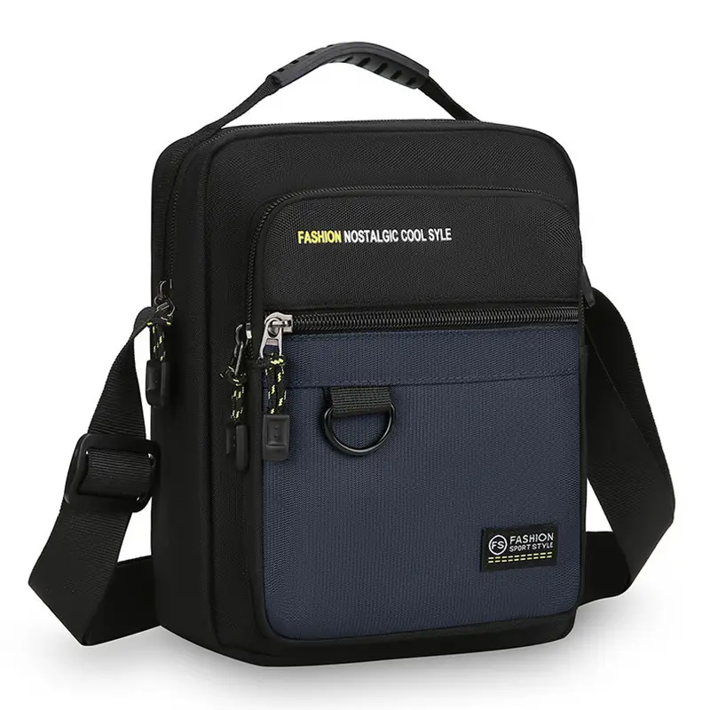 Men's Waterproof Crossbody Shoulder Bag Large Capacity