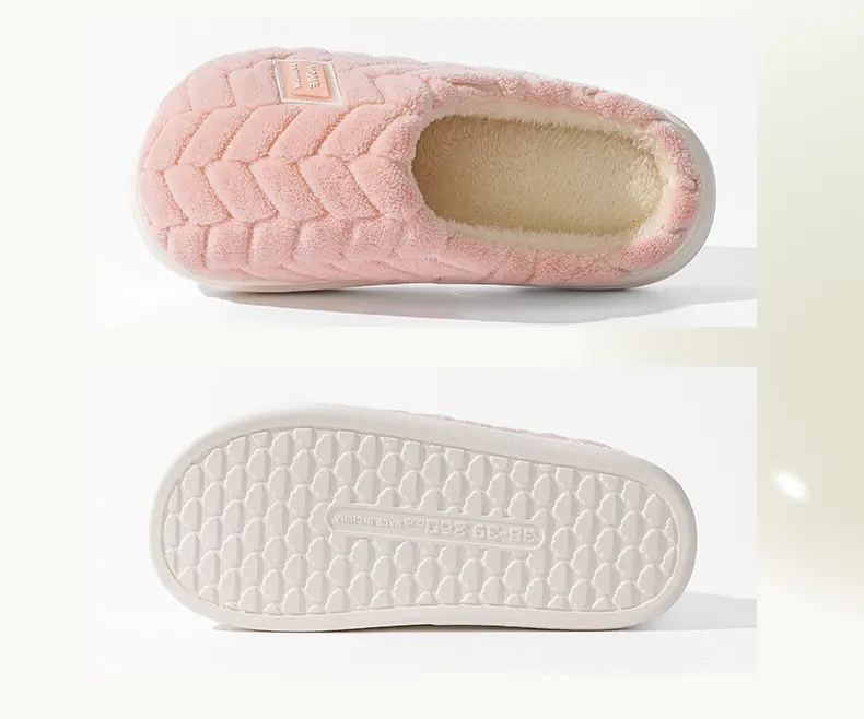 Warm Plush Cotton Slippers for Women Winter — feature 15