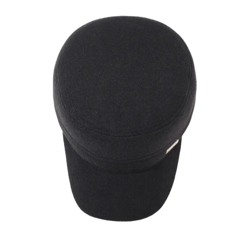 Autumn Winter Cotton Flat Cap for Men Elderly - Image 5
