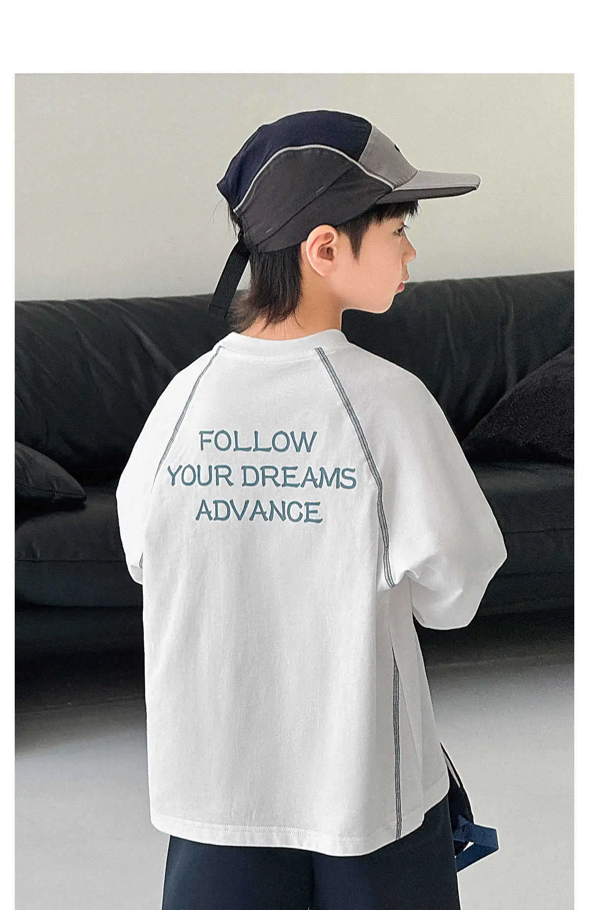 Zhenyoufan Boys Long Sleeve T-Shirt 2025 Autumn — feature 25
