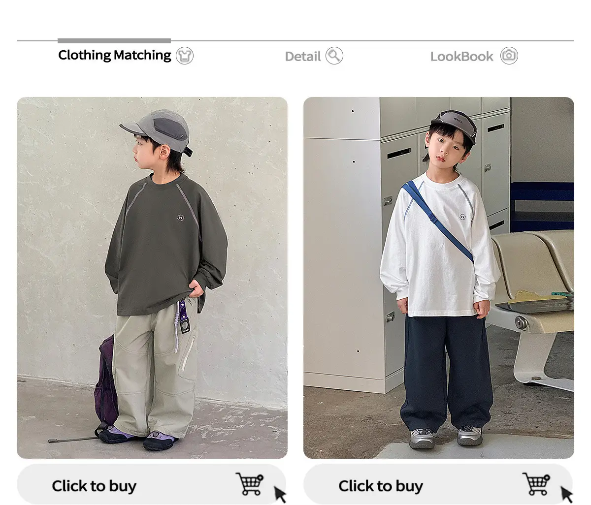 Zhenyoufan Boys Long Sleeve T-Shirt 2025 Autumn — feature 6
