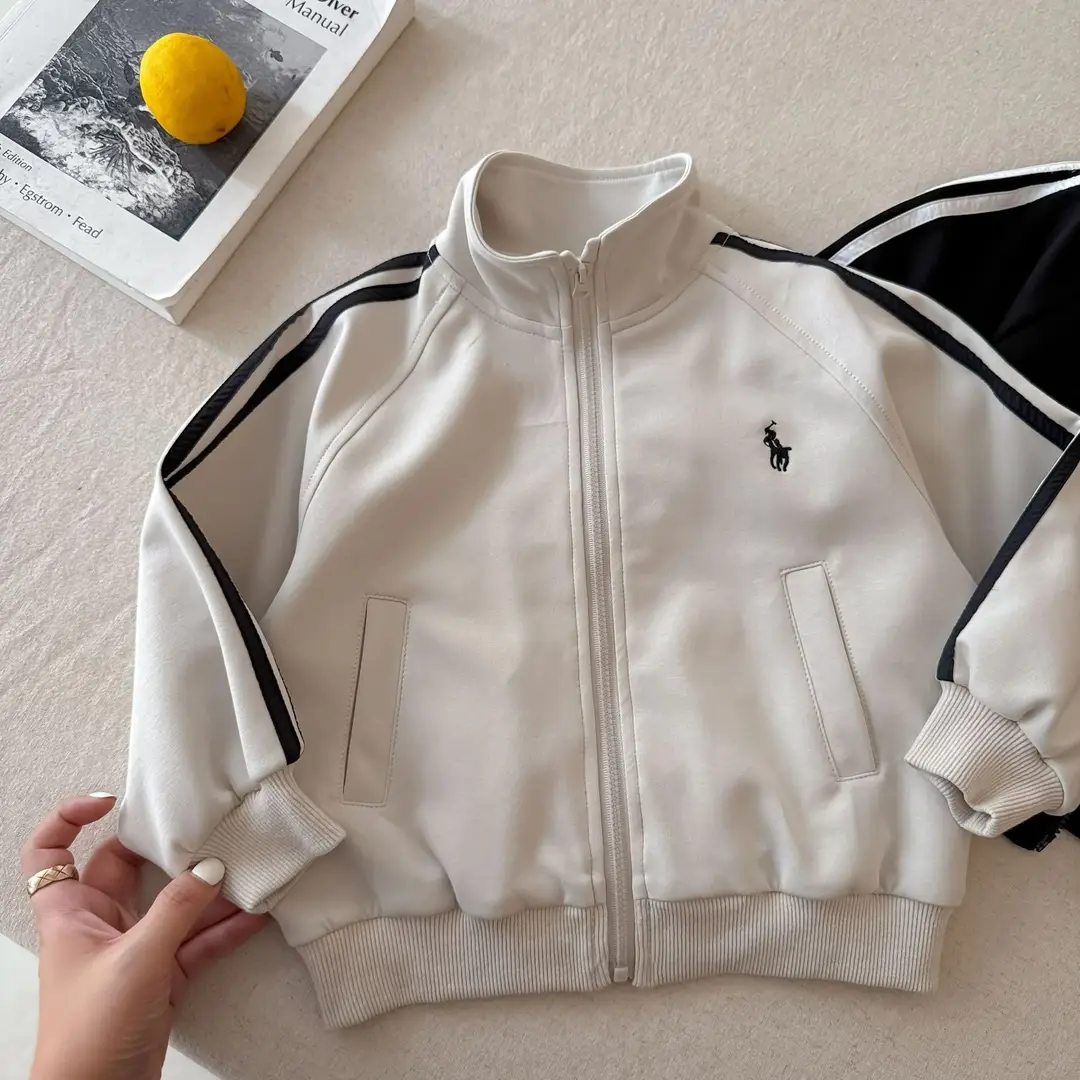 Boys' Baseball Jacket Trendy 2025 Autumn Outfit Baby Fashion Brand Jacket Girls' Korean Style Trendy Children's Solid Color Cardigan Coat — feature 8