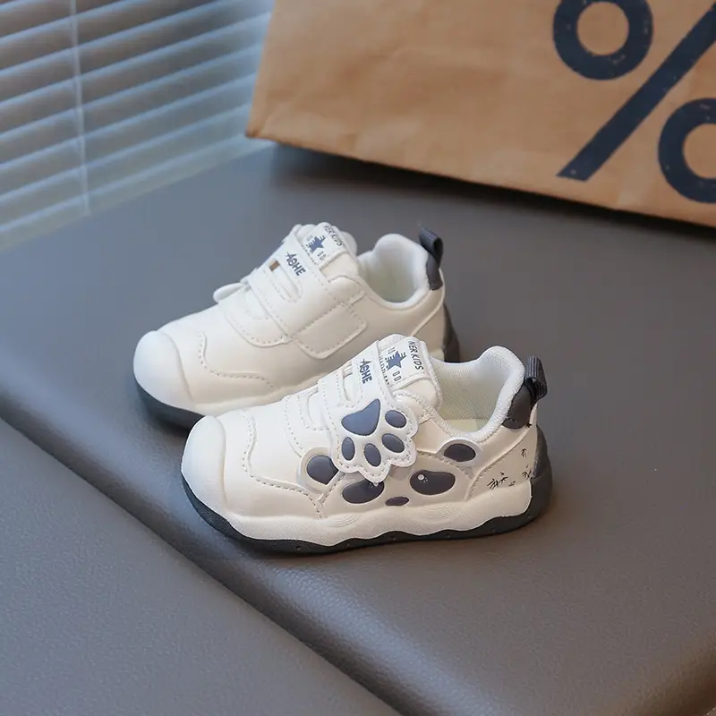 2025 New Autum Baby Girl Shoes Non-Slip Wear-Resistant Toddler Shoes Boys Soft Sole Leather Waterproof Baby Shoes - Image 6