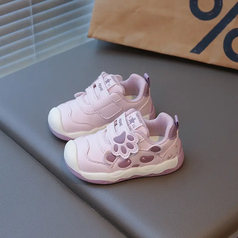 2025 New Autum Baby Girl Shoes Non-Slip Wear-Resistant Toddler Shoes Boys Soft Sole Leather Waterproof Baby Shoes - Image 7
