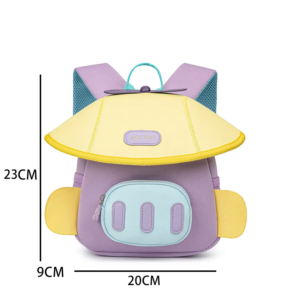 2026 New Model Children's School Bag Kindergarten Baby Lightweight Travel Backpack Cartoon Cute Mushroom Bag Backpack — feature 2