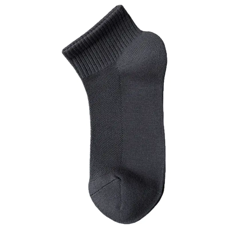 Suxinaimin Socks Men's Summer Thin 10A Antibacterial and Deodorant Sports Socks Mesh Short Socks