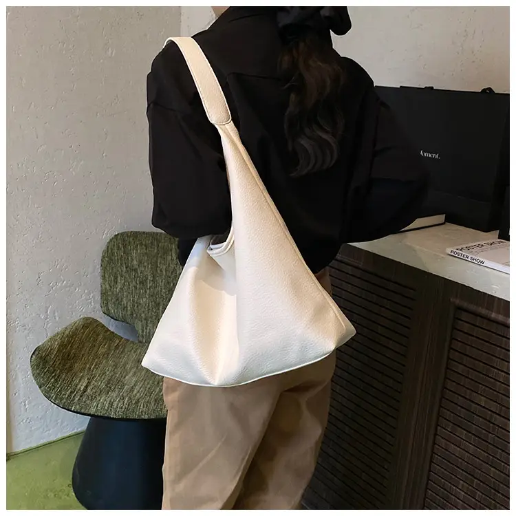 Women's Large Capacity Tote Bag Cream Summer 2025 — feature 18