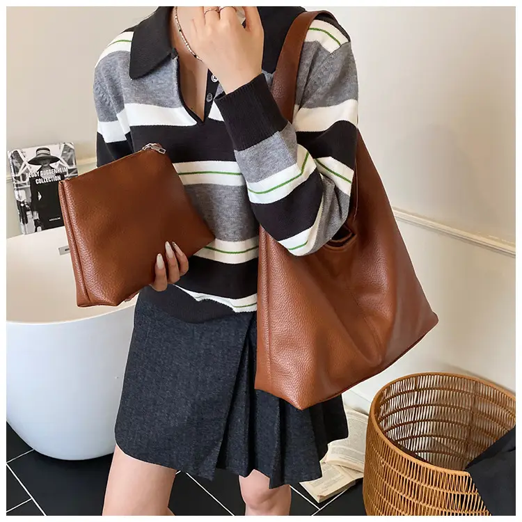 Women's Large Capacity Tote Bag Cream Summer 2025 — feature 29