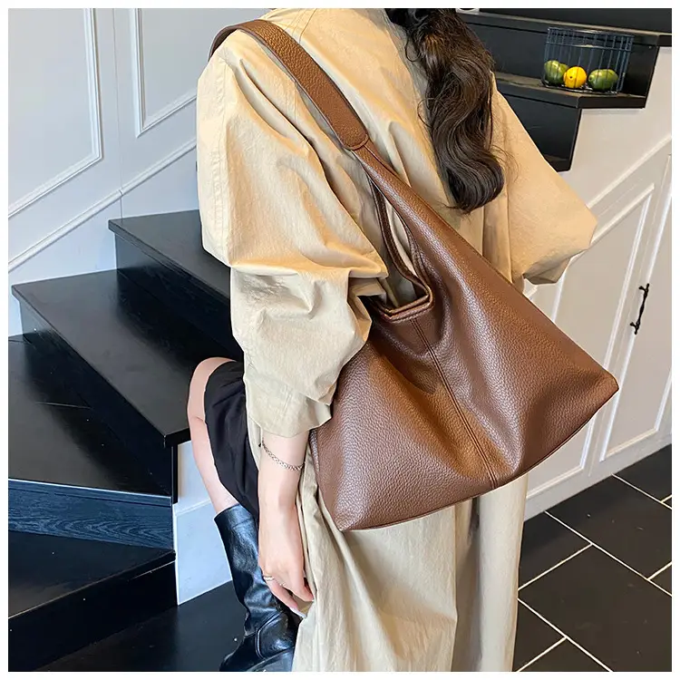 Women's Large Capacity Tote Bag Cream Summer 2025 — feature 41