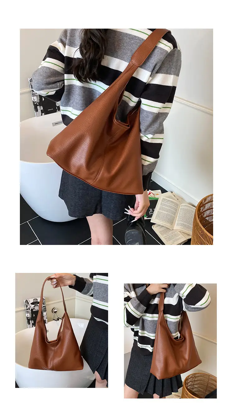 Women's Large Capacity Tote Bag Cream Summer 2025 — feature 7