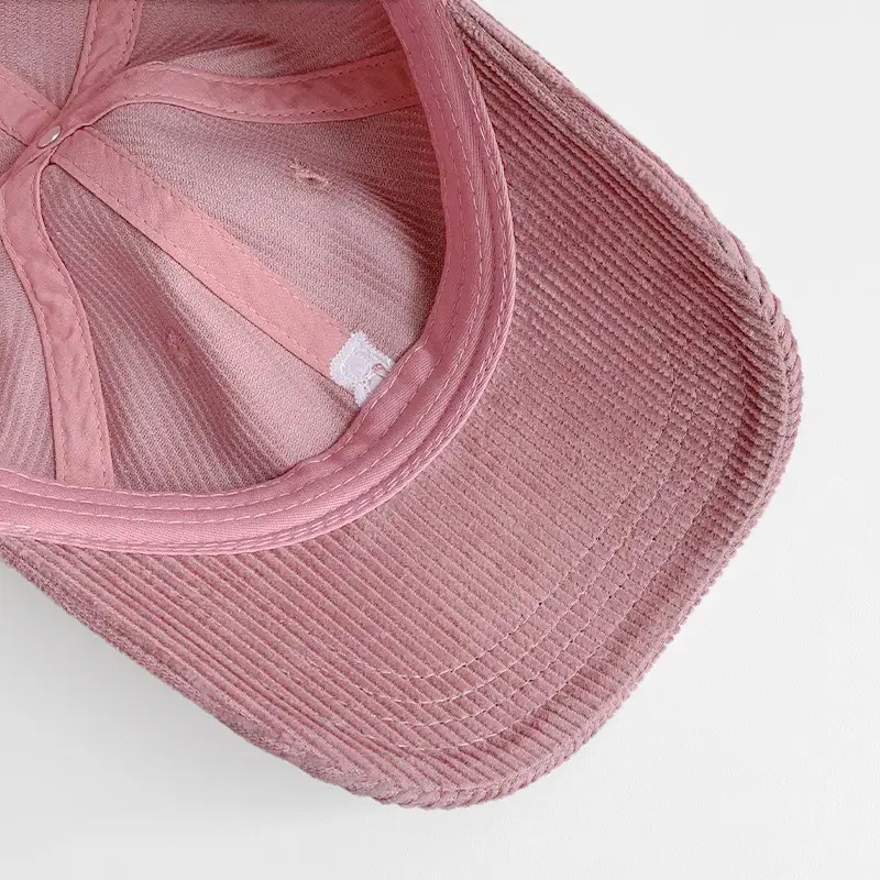 Women Navy Blue Duckbill Cap with Lettering — feature 6
