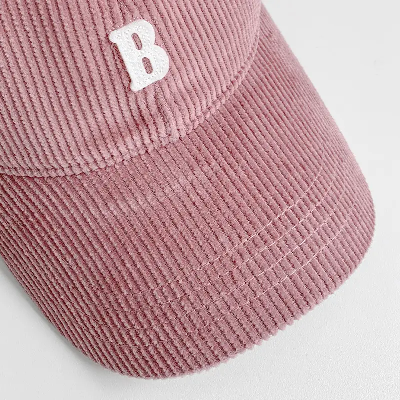 Women Navy Blue Duckbill Cap with Lettering — feature 8