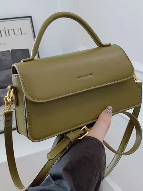 Women Crossbody Bag Olive Green 2025 New Autumn - Image 4