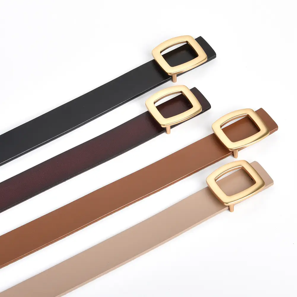 Brown Genuine Leather Belt for Women - Image 6