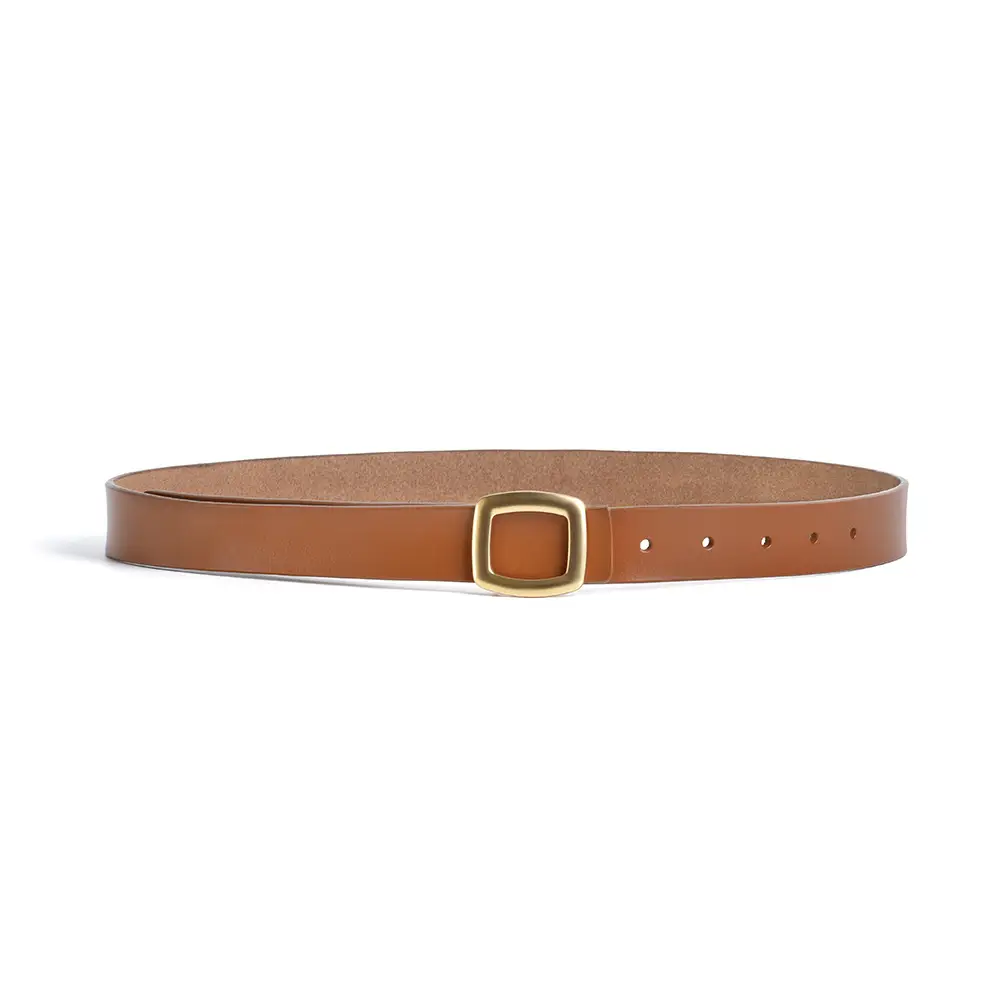 Brown Genuine Leather Belt for Women - Image 7