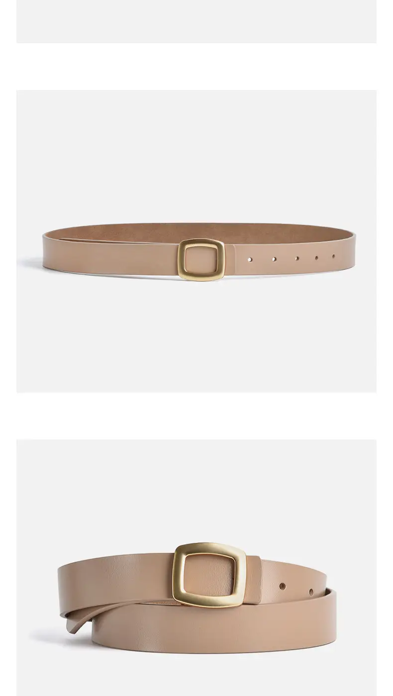 Brown Genuine Leather Belt for Women — feature 13