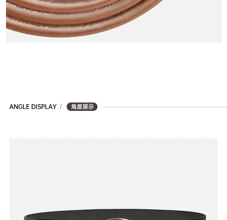 Brown Genuine Leather Belt for Women — feature 7