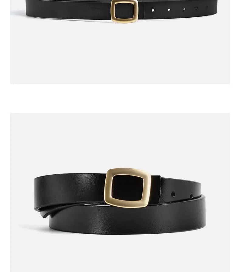 Brown Genuine Leather Belt for Women — feature 8