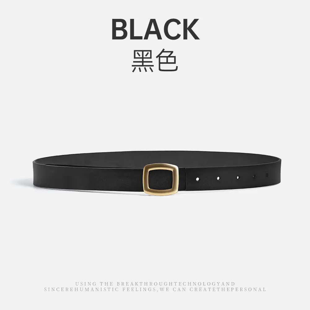 Brown Genuine Leather Belt for Women - Image 2