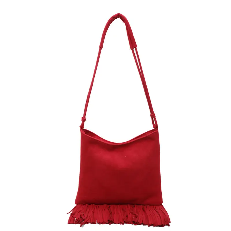Brown Tassel Shoulder Bag for Women 2025 - Image 4