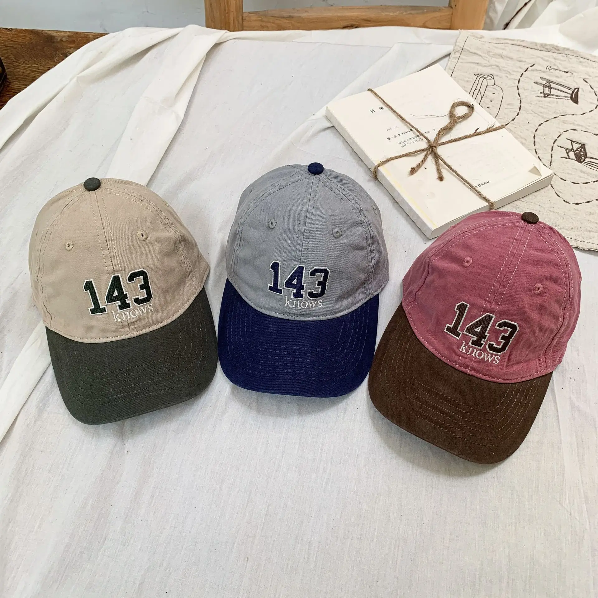 Pink 143 Known Baseball Cap for Girls - Image 9