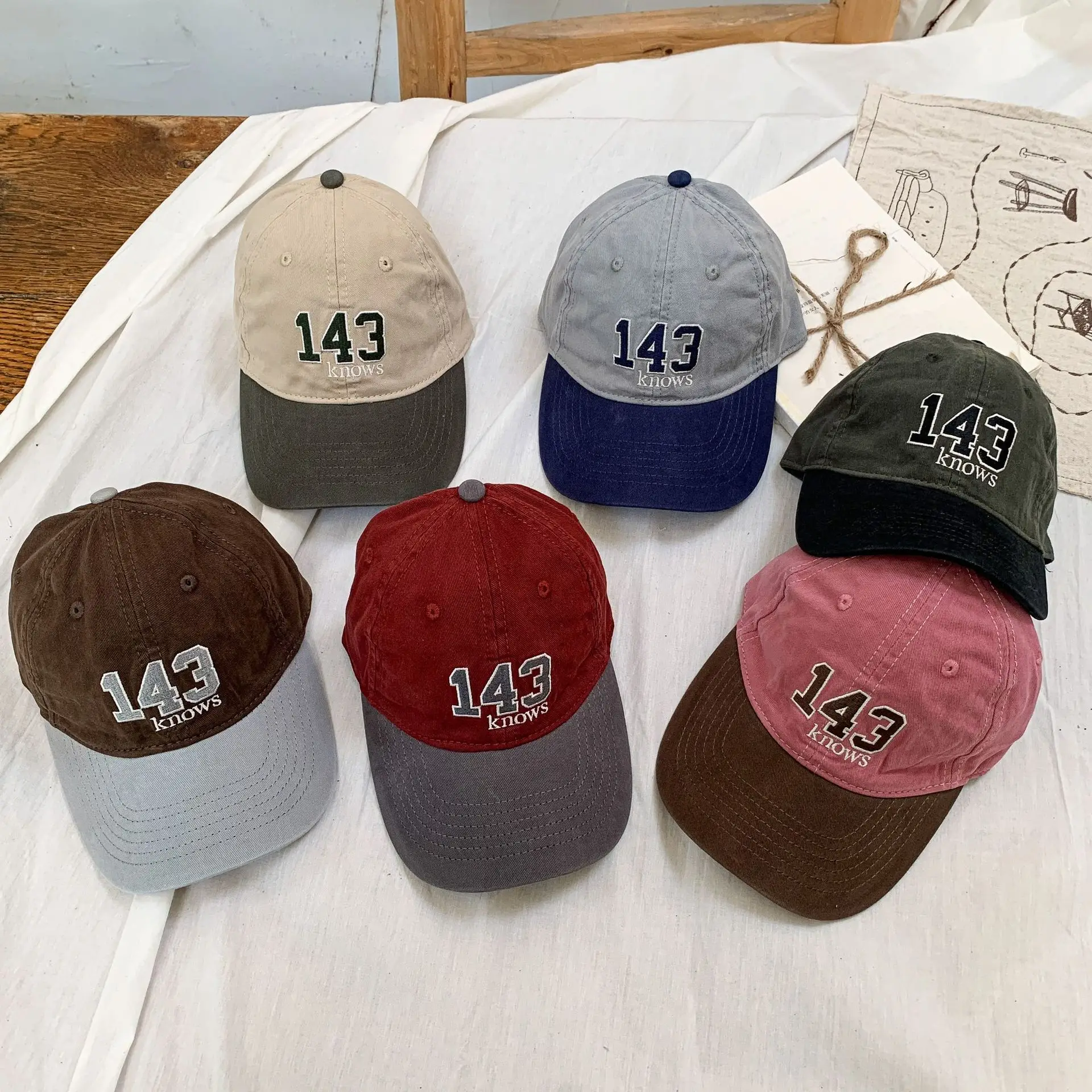 Pink 143 Known Baseball Cap for Girls - Image 10