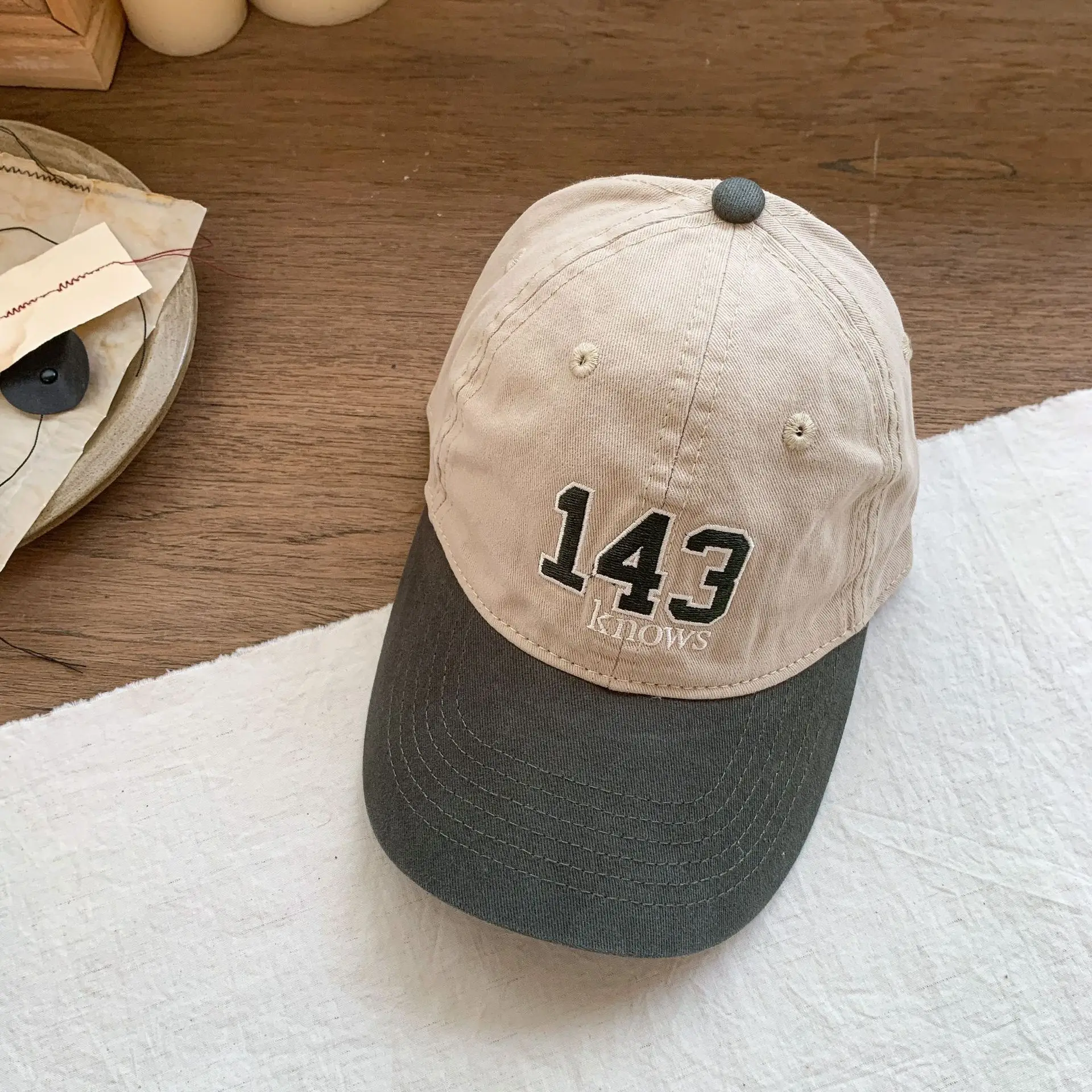 Pink 143 Known Baseball Cap for Girls — feature 12