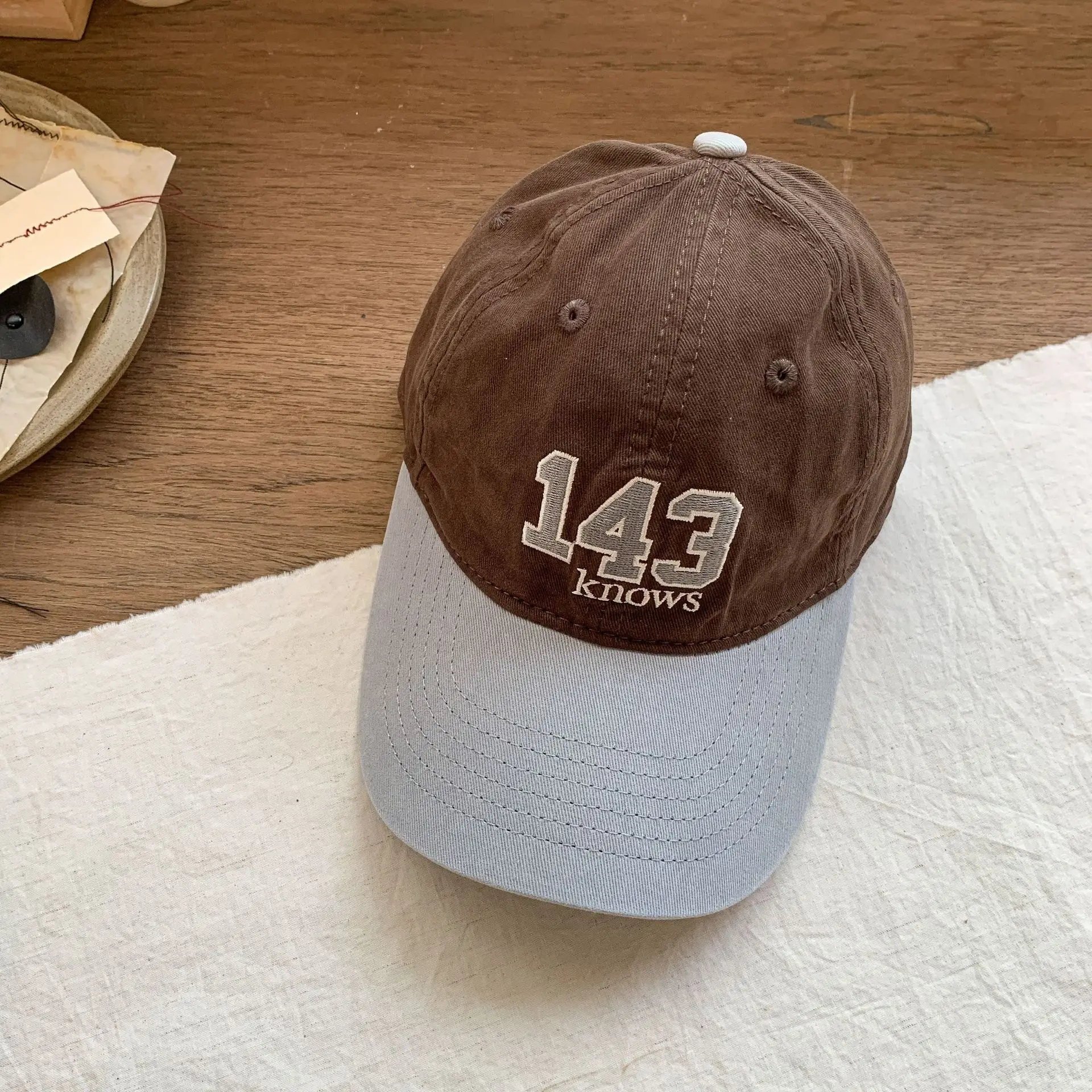 Pink 143 Known Baseball Cap for Girls — feature 13