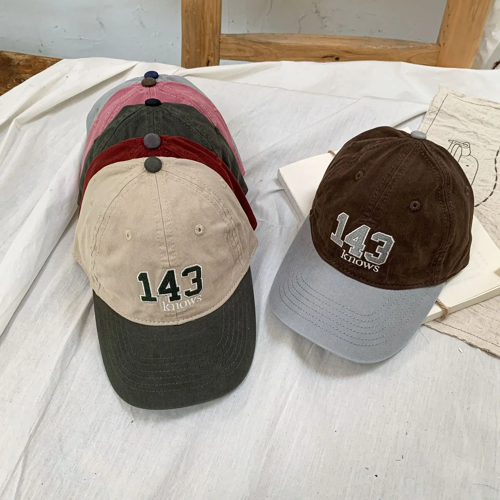 Pink 143 Known Baseball Cap for Girls — feature 7