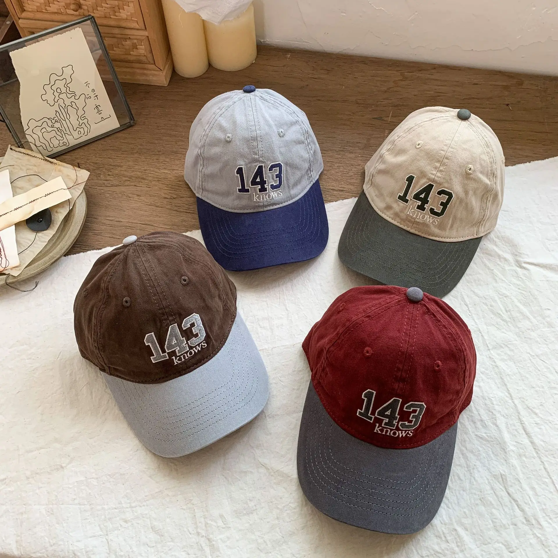 Pink 143 Known Baseball Cap for Girls — feature 8