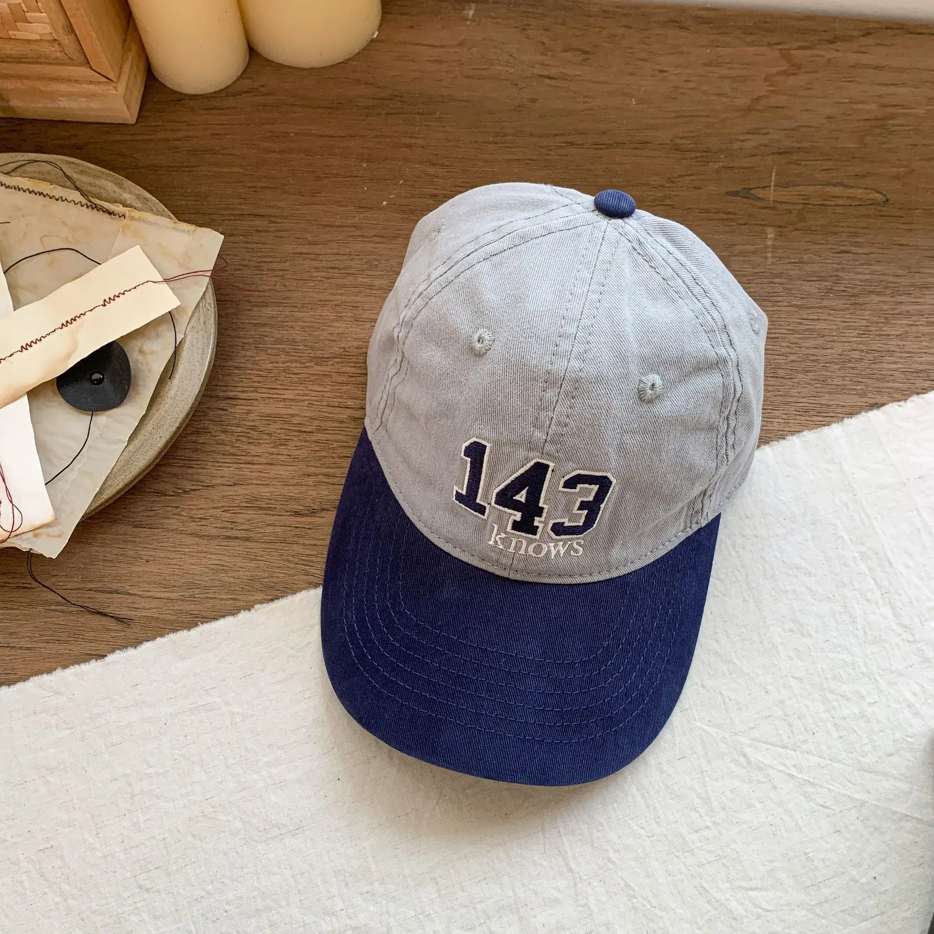 Pink 143 Known Baseball Cap for Girls - Image 2