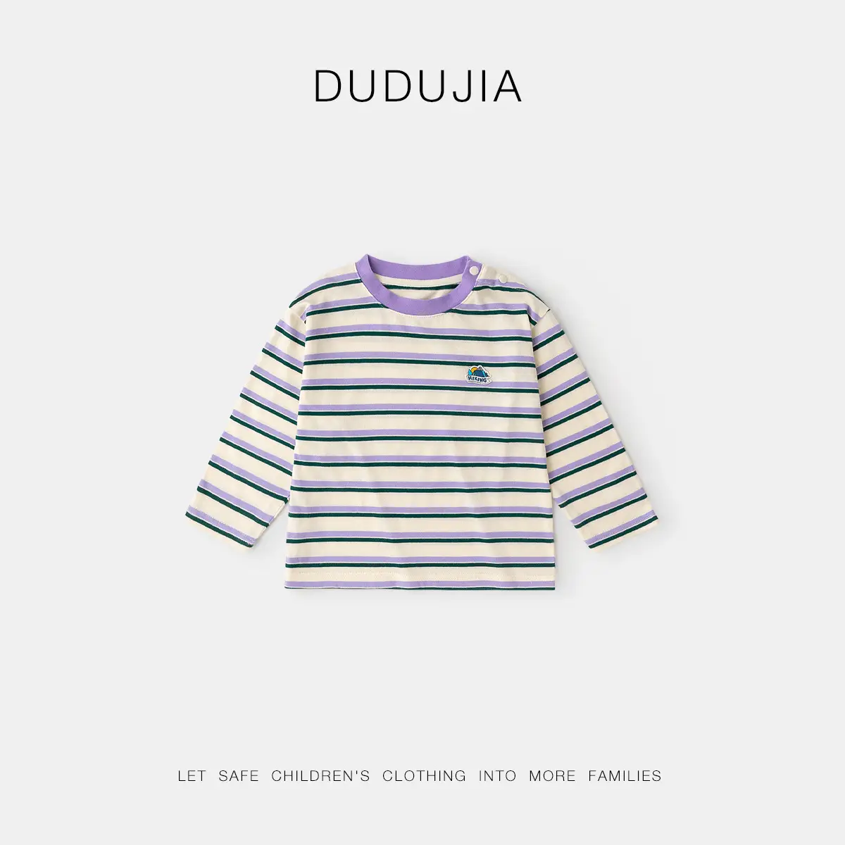 Dudujia Long Sleeve T-Shirt for Kids Spring Wear - Image 8