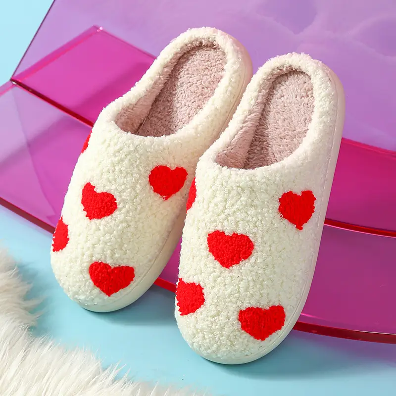 Fruit Cartoon Winter Warm Cotton Slippers - Image 3