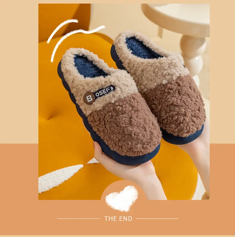 Women Cotton Slippers Warm Indoor Winter Wear — feature 17