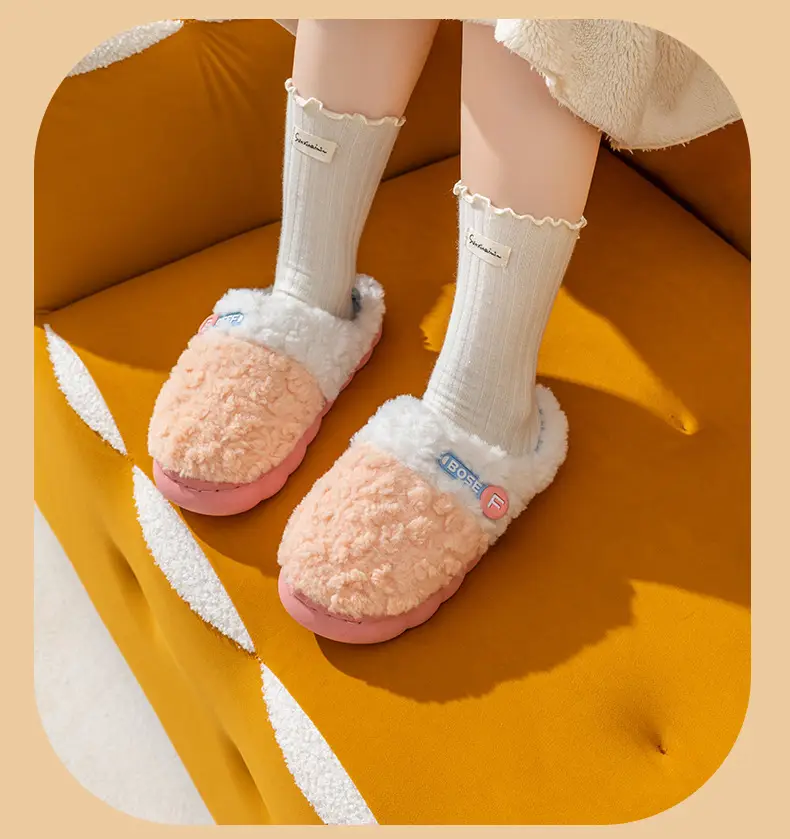 Women Cotton Slippers Warm Indoor Winter Wear — feature 18