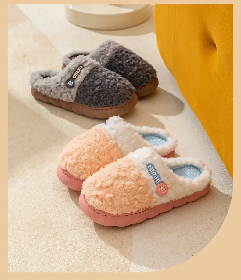 Women Cotton Slippers Warm Indoor Winter Wear — feature 21