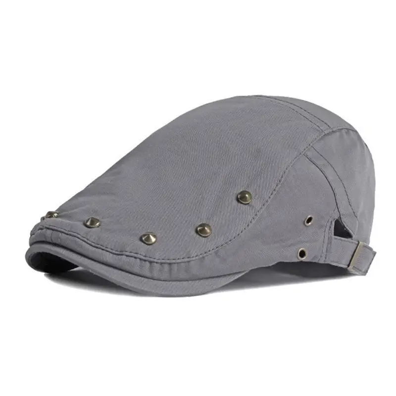 Korean Style Studded Cap for Women Spring Summer Sunshade - Image 9