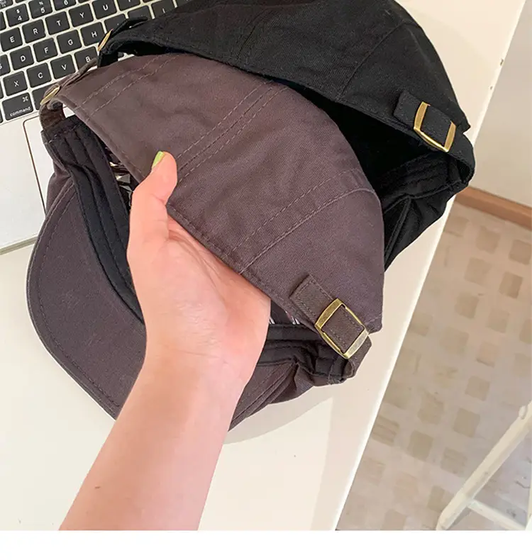 Korean Style Studded Cap for Women Spring Summer Sunshade — feature 13