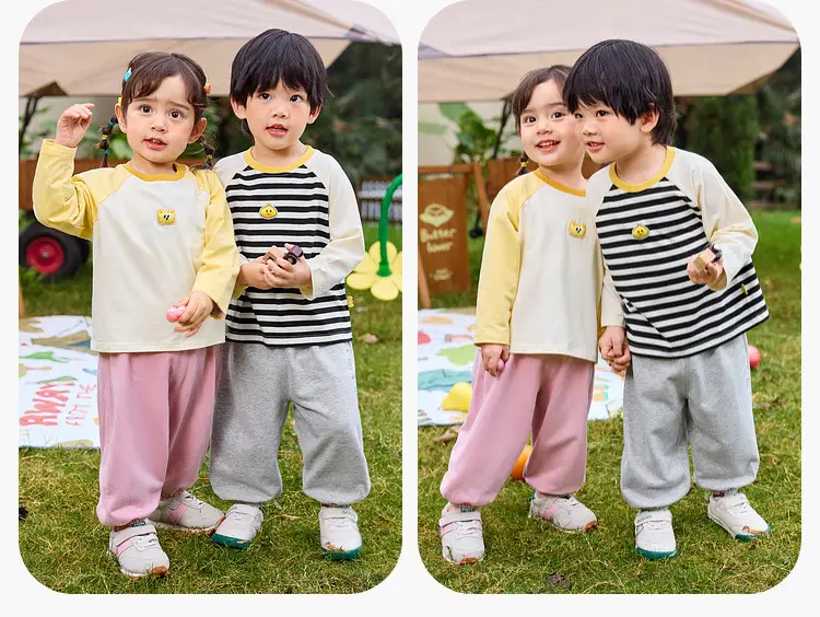 Baby Blue Denim Button Shirt with Hat & Pants — feature 36