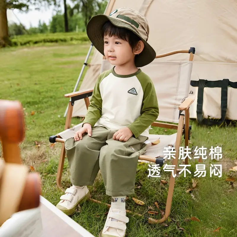 Antibacterial Boys Long Sleeve T-Shirt Spring 2026 - Image 5