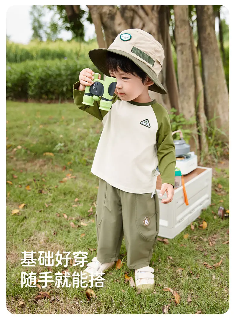 Antibacterial Boys Long Sleeve T-Shirt Spring 2026 — feature 11
