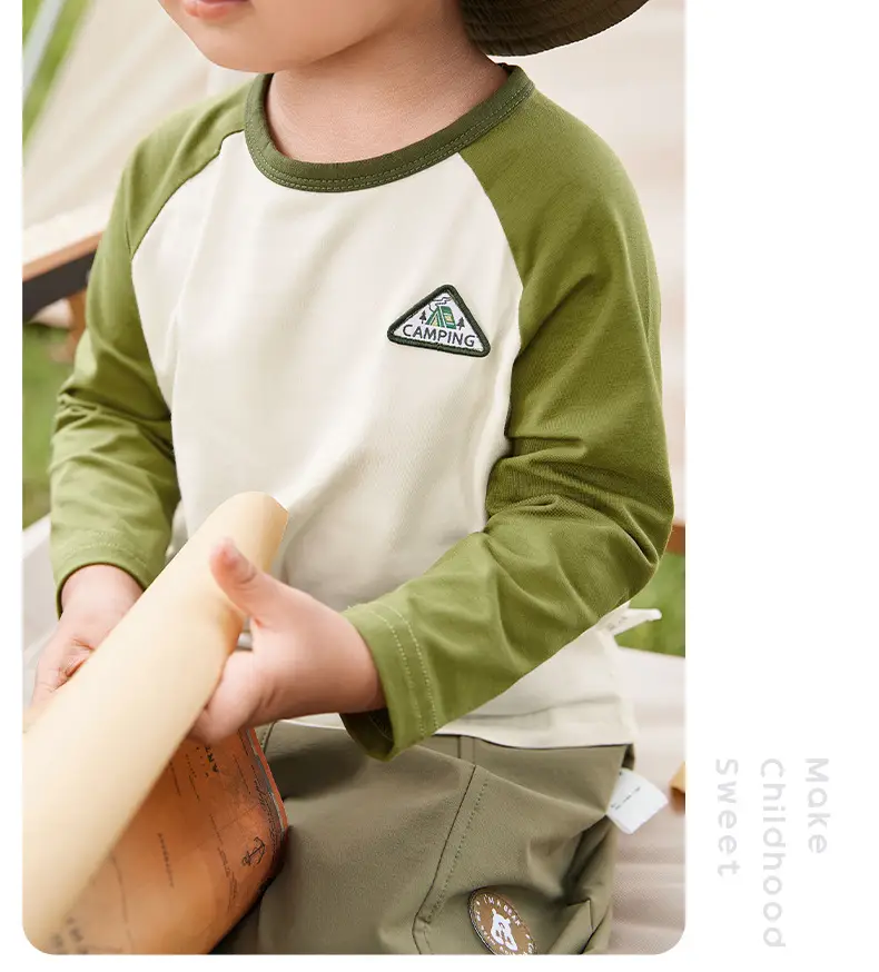 Antibacterial Boys Long Sleeve T-Shirt Spring 2026 — feature 16