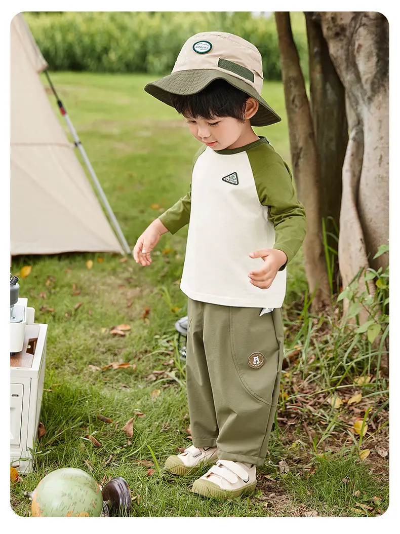 Antibacterial Boys Long Sleeve T-Shirt Spring 2026 — feature 17