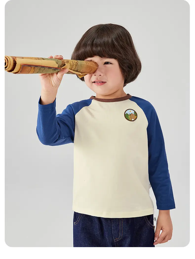 Antibacterial Boys Long Sleeve T-Shirt Spring 2026 — feature 18