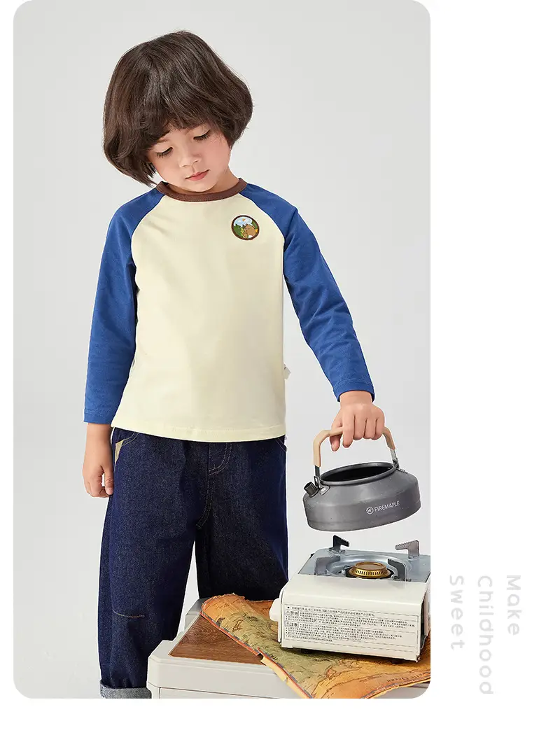 Antibacterial Boys Long Sleeve T-Shirt Spring 2026 — feature 19