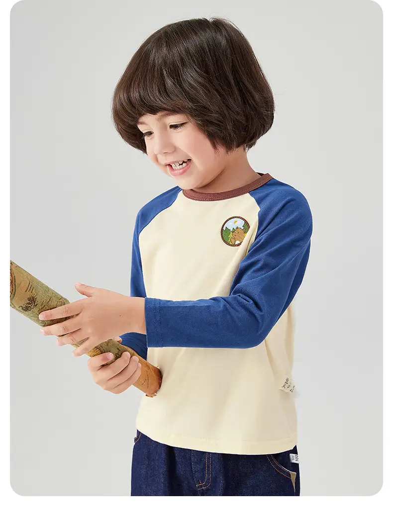 Antibacterial Boys Long Sleeve T-Shirt Spring 2026 — feature 20