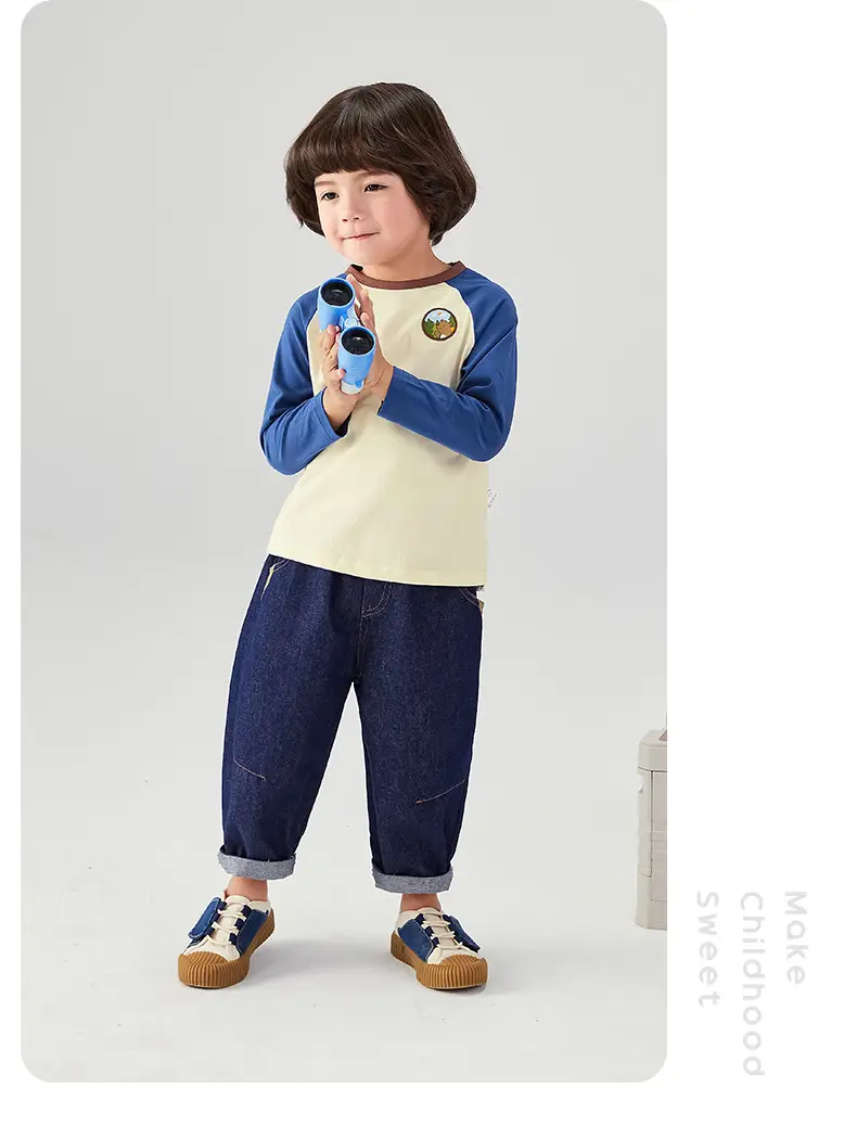 Antibacterial Boys Long Sleeve T-Shirt Spring 2026 — feature 21