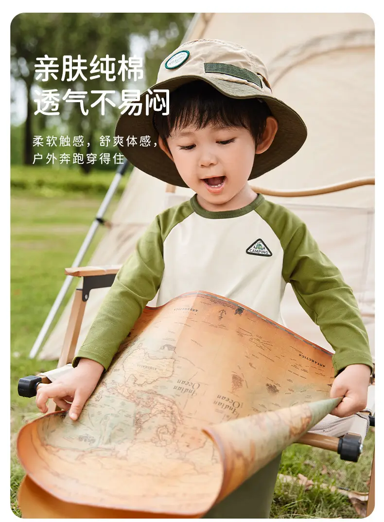 Antibacterial Boys Long Sleeve T-Shirt Spring 2026 — feature 6