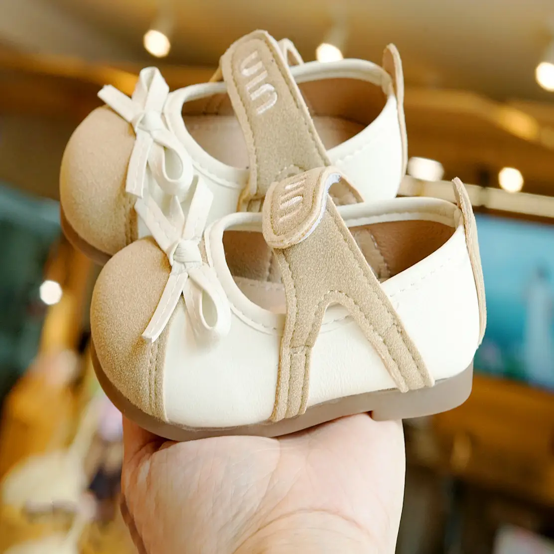 Baby Girls Soft Sole Shoes for 1-2 Years Old