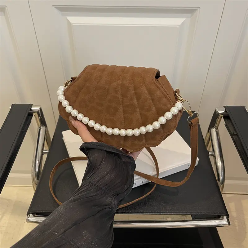 Women's Pearl Embellished Shoulder Bag 2025 Autumn - Image 7